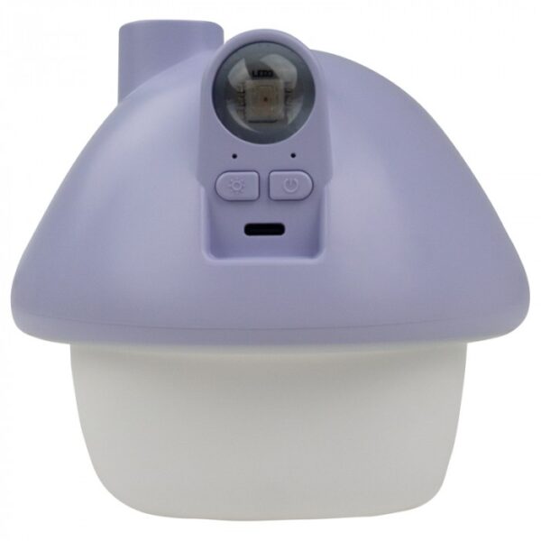 Oro drėkintuvas su LED apšvietimu - „Purple Mushroom“