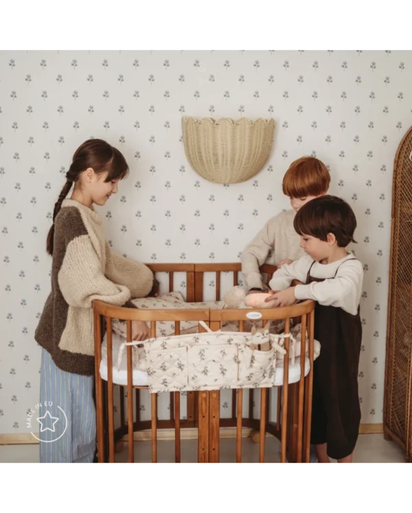 7in1 daugiafunkcinė vintage kūdikio lovytė