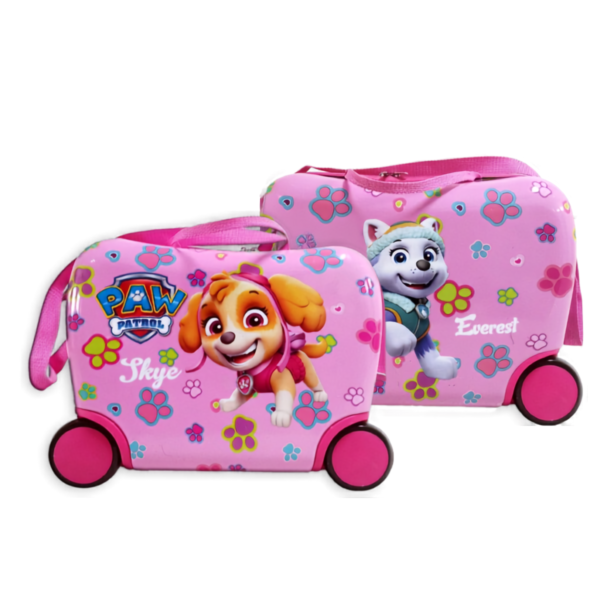 Vaikiškas lagaminas su ratukais „Skye and Everest“ | Paw Patrol