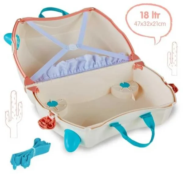 Vaikiškas lagaminas Trunki „Lola lama“