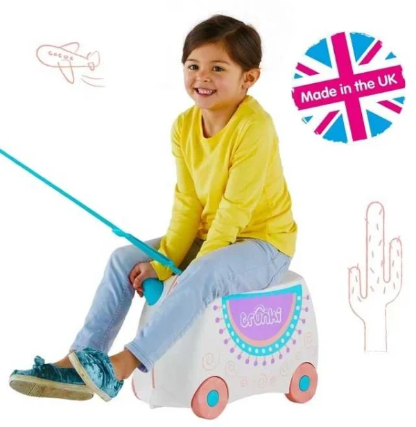 Vaikiškas lagaminas Trunki „Lola lama“