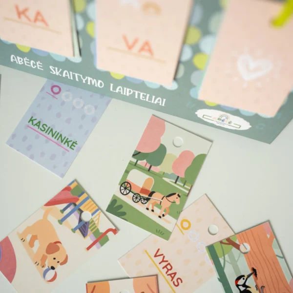 Interaktyvi skaitymo priemonė „Skaitymo laipteliai“